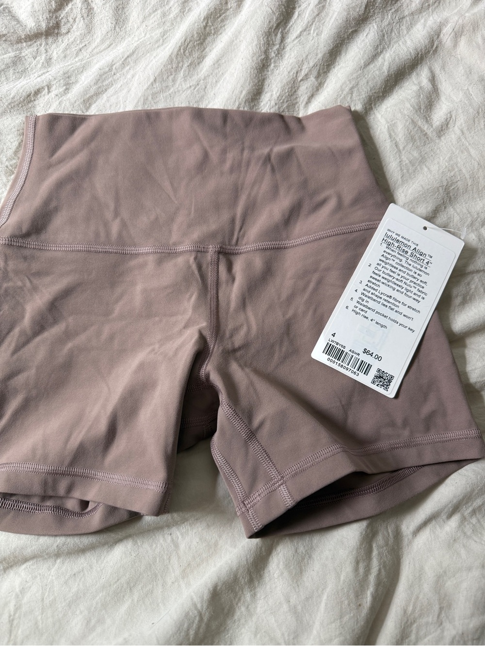 lululemon athletica High-Rise Dusty Mauve Athletic Shorts